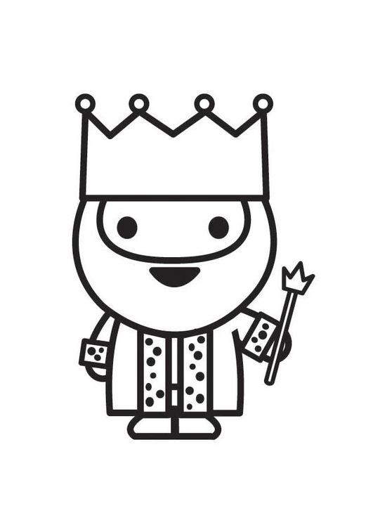 Coloring page king rey para colorear edad media dibujos castillos para dibujar