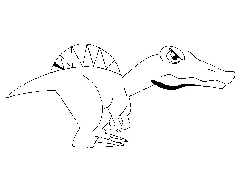 Coloring pages dinosaur king