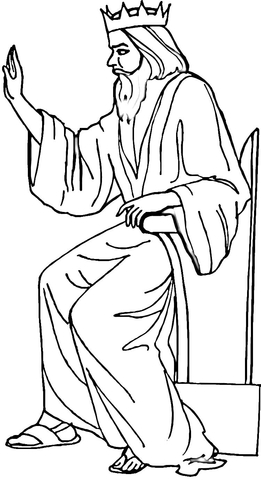 King herod coloring page free printable coloring pages