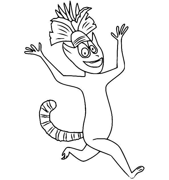 Madagascar coloring pages printable for free download