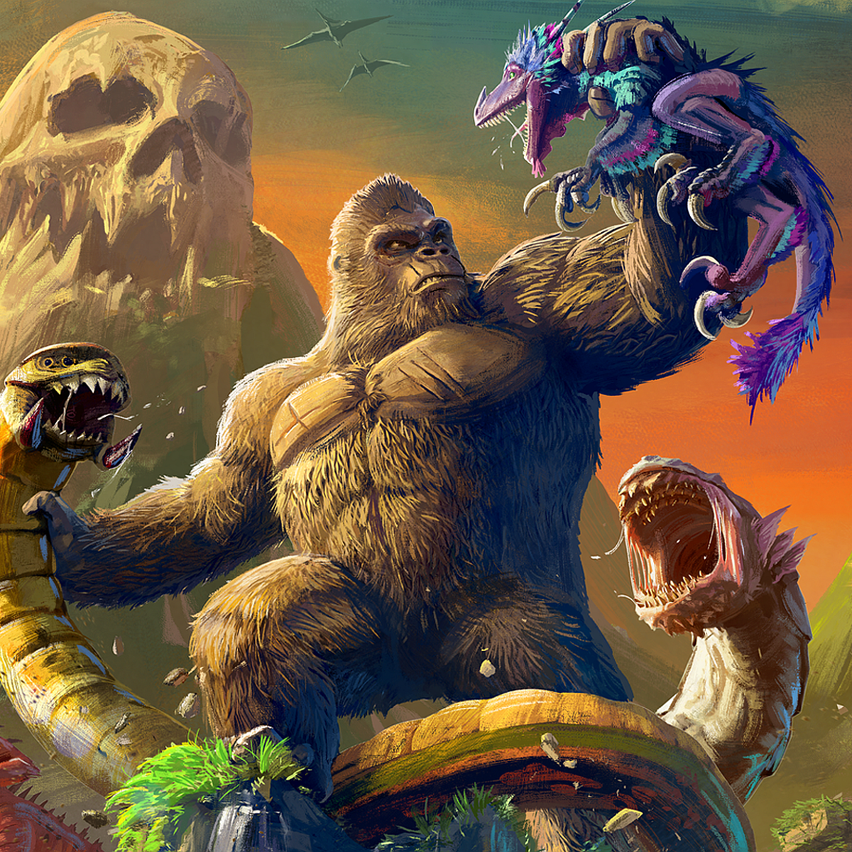 Bee the eighth wonder of the world in skull island rise of kong