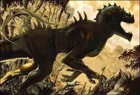 Let me introduce you to one of the most obscure yet interesting spec evo dinosaurs from the lore of king kong gaw the giant dromaeosaurid that ruled skull island before the arrival