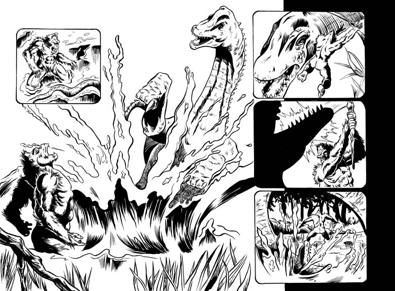 Minutes to midnight the official blog of ic book illustrator scott larson kong king of skull island