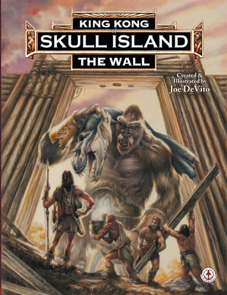 King kong of skull island the wall devito joe books