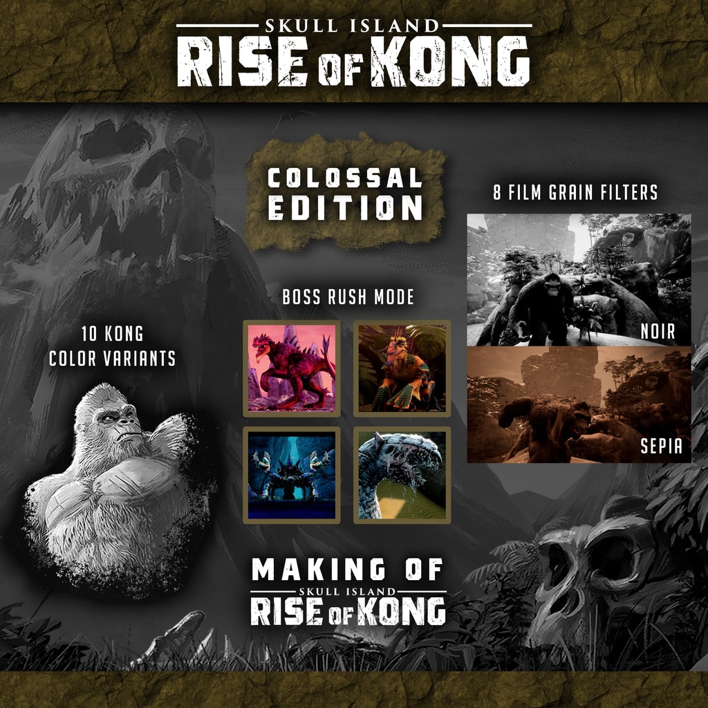 Skull island rise of kong