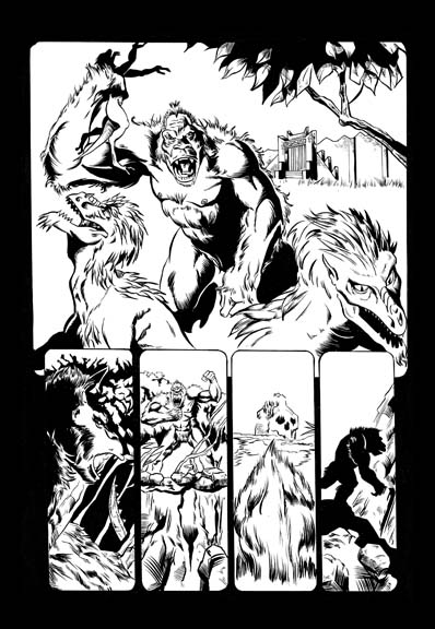 Minutes to midnight the official blog of ic book illustrator scott larson kong king of skull island