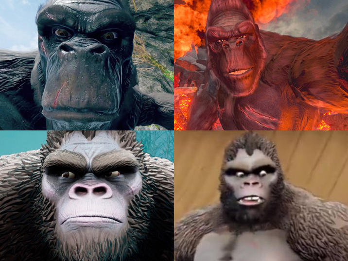 Evolution of gaw skull island rise of kong know your meme