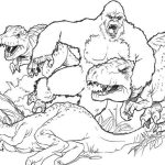 King kong coloring pages