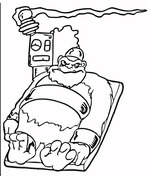 King kong coloring pages free coloring pages
