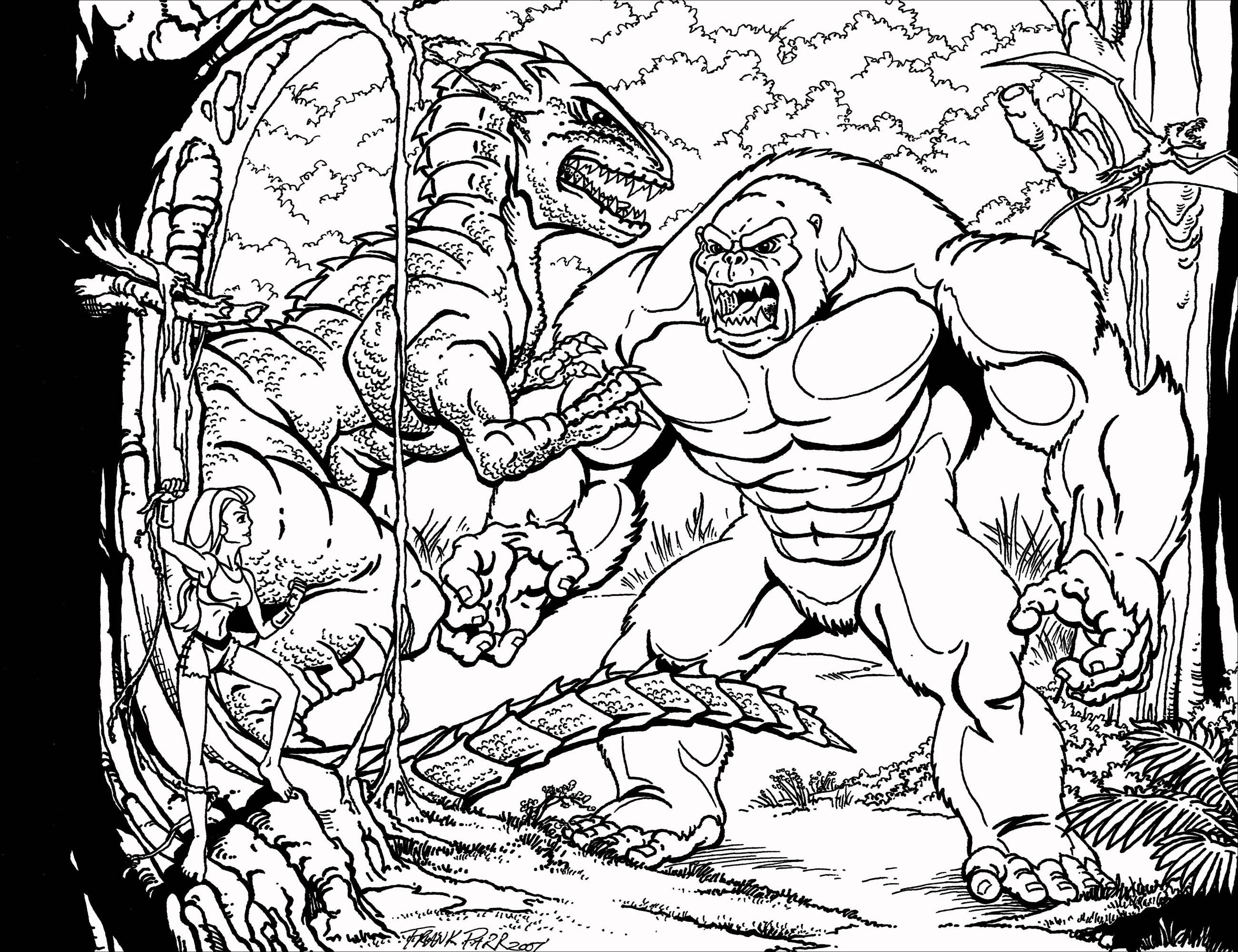 Kong vs gorasaurus