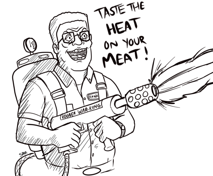 Not reaching in there king of the hill know your meme
