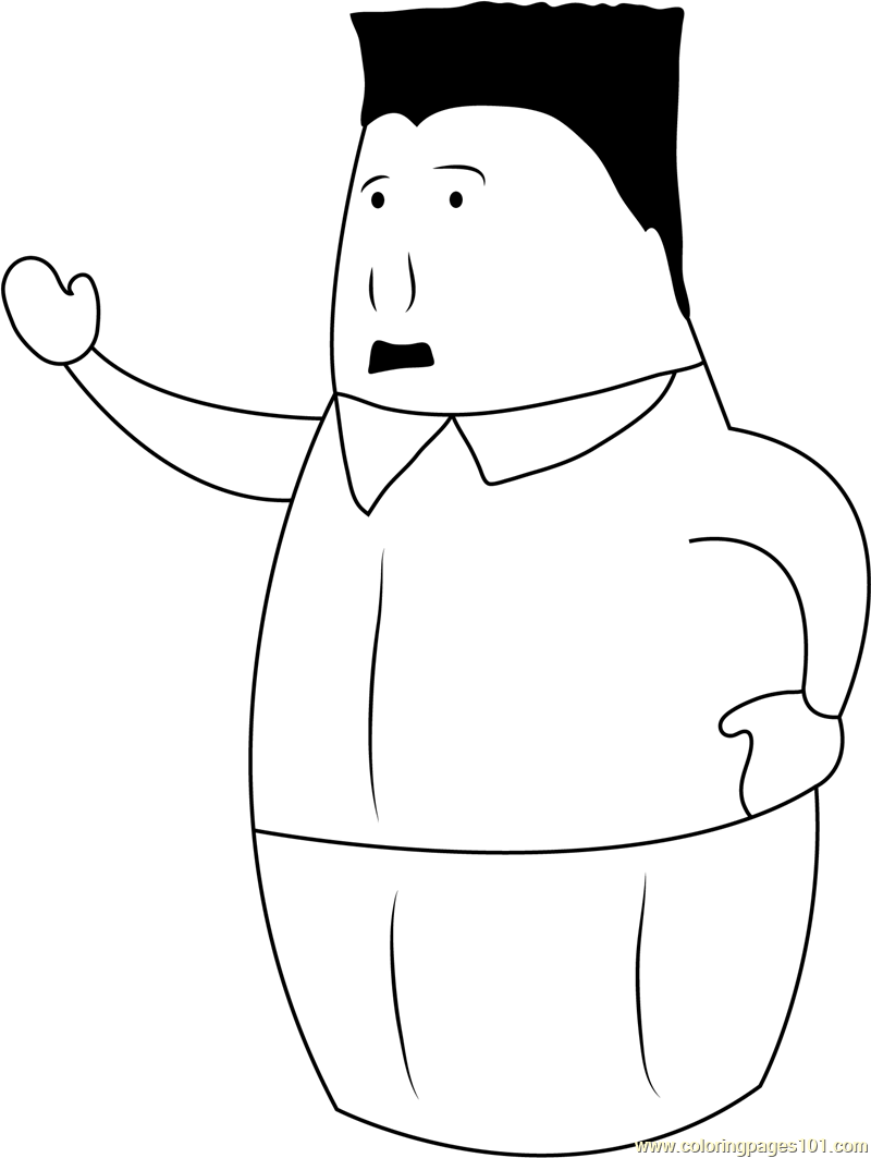 Kip coloring page for kids