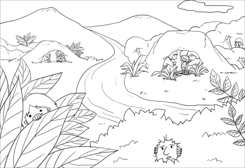 King saul coloring pages free coloring pages