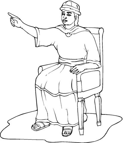 Solomon coloring page solomon coloring pages king david