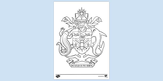 Solomon islands at of arms lourg lourg sheets