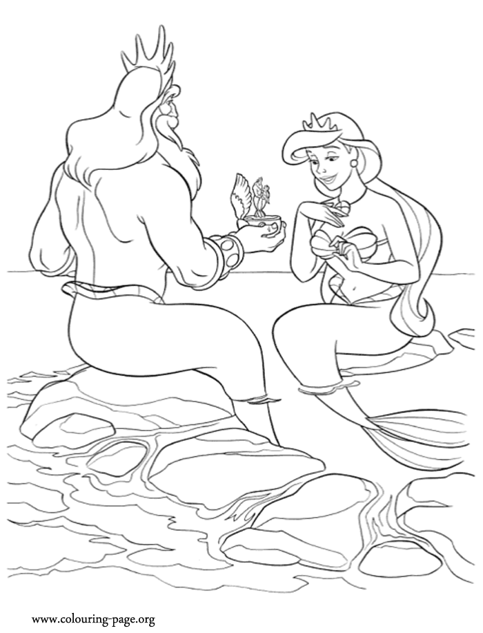 The little mermaid