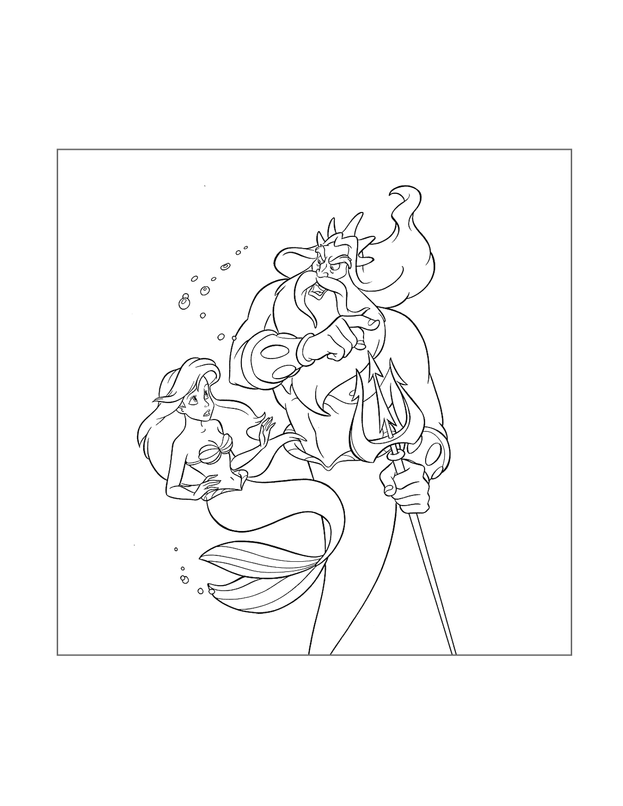 Little mermaid pages â printable pages