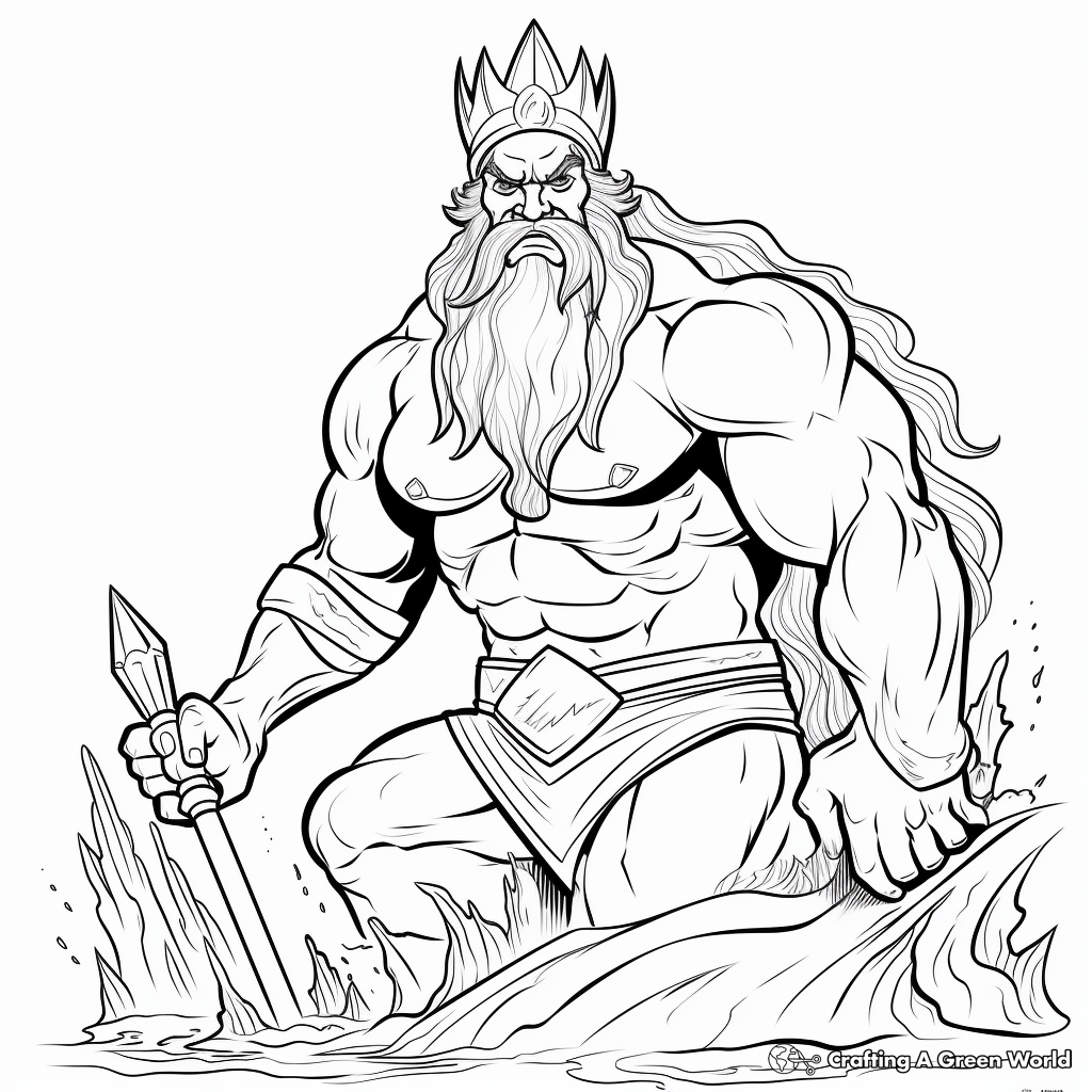 Sea beast coloring pages
