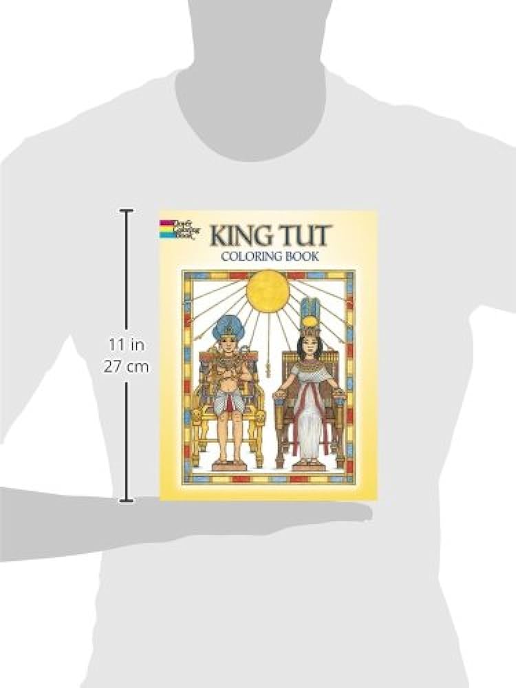 Kg tut colorg book dover history colorg book wynne patricia j books