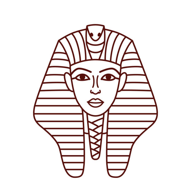 King tut stock illustrations royalty
