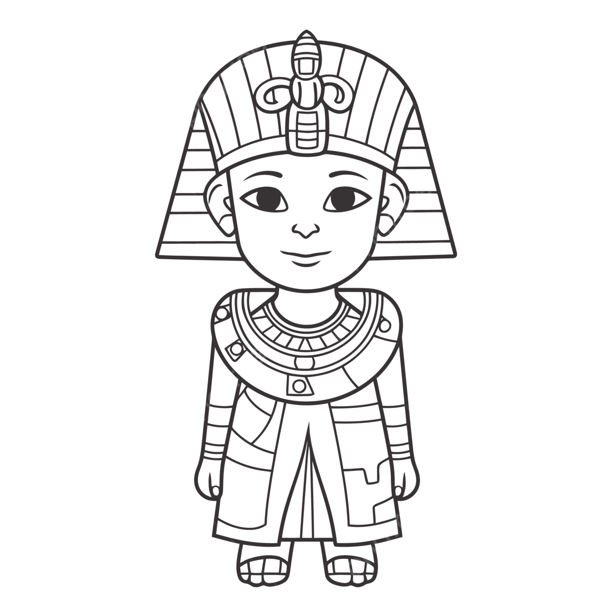 Drawing of the boy in egypt coloring pages outline sketch vector wing drawing ring drawing color drawing png and vector with transparent background for free download