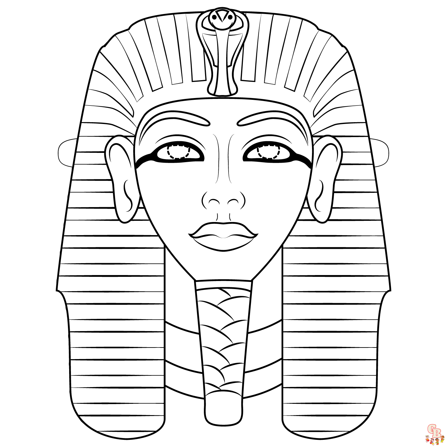 Explore the mystical world of egypt with egyptian coloring pages