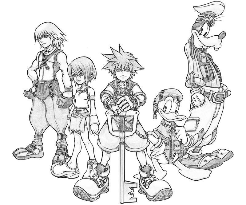 Kingdom hearts goofy characters heart coloring pages kingdom hearts art kingdom hearts characters