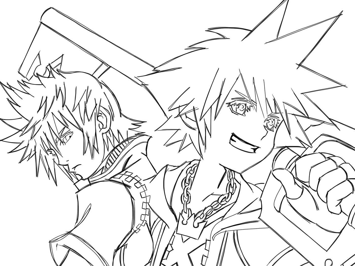 Kingdom hearts on