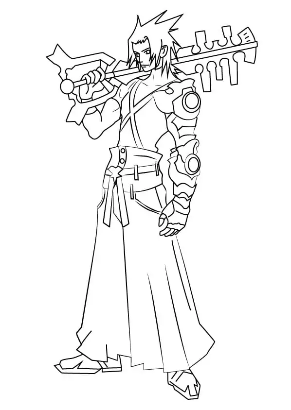 Kingdom hearts malvorlagen