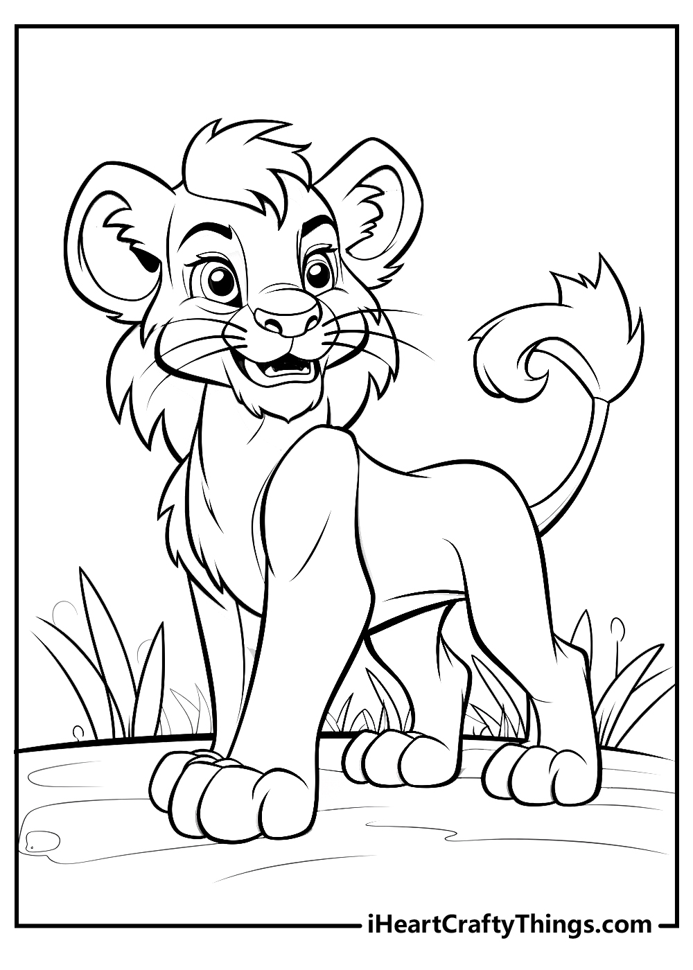 Lion king coloring pages free printables