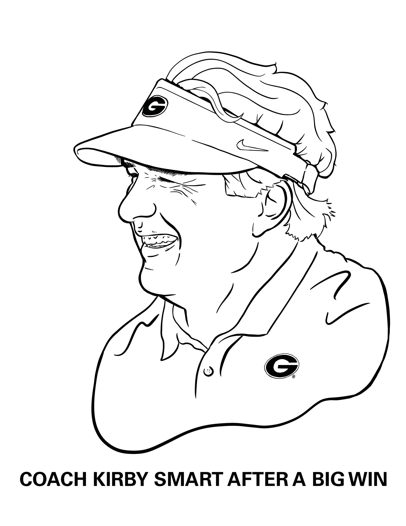 Georgia bulldogs coloring pages