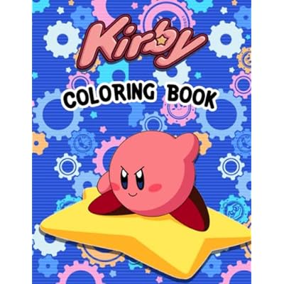 Kirby coloring book amazing gift for all ages and senegal