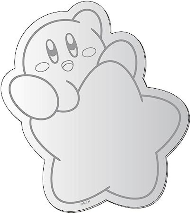 Wall mirror kirby warp star