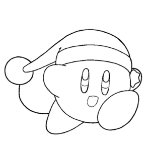 Kirby coloring pages printable for free download