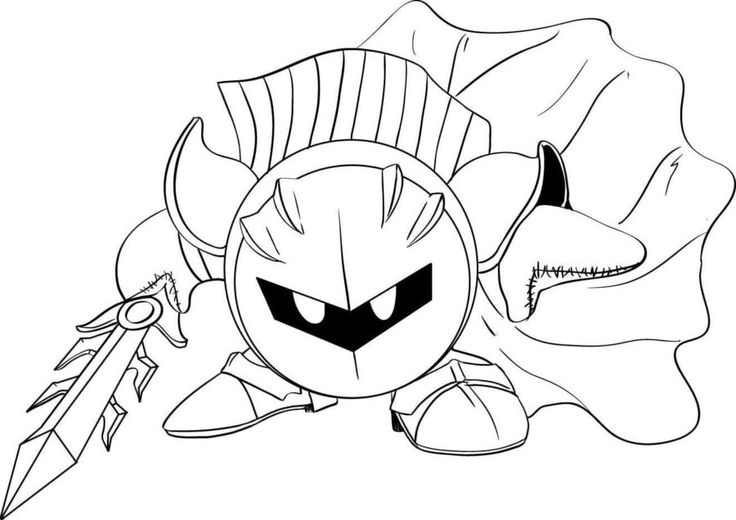 Kirby coloring pages pictures free printable cartoon coloring pages coloring books coloring pages