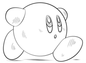Kirby coloring pages free coloring pages