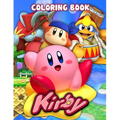 Kirby lorg book playg with vivid lors and dia