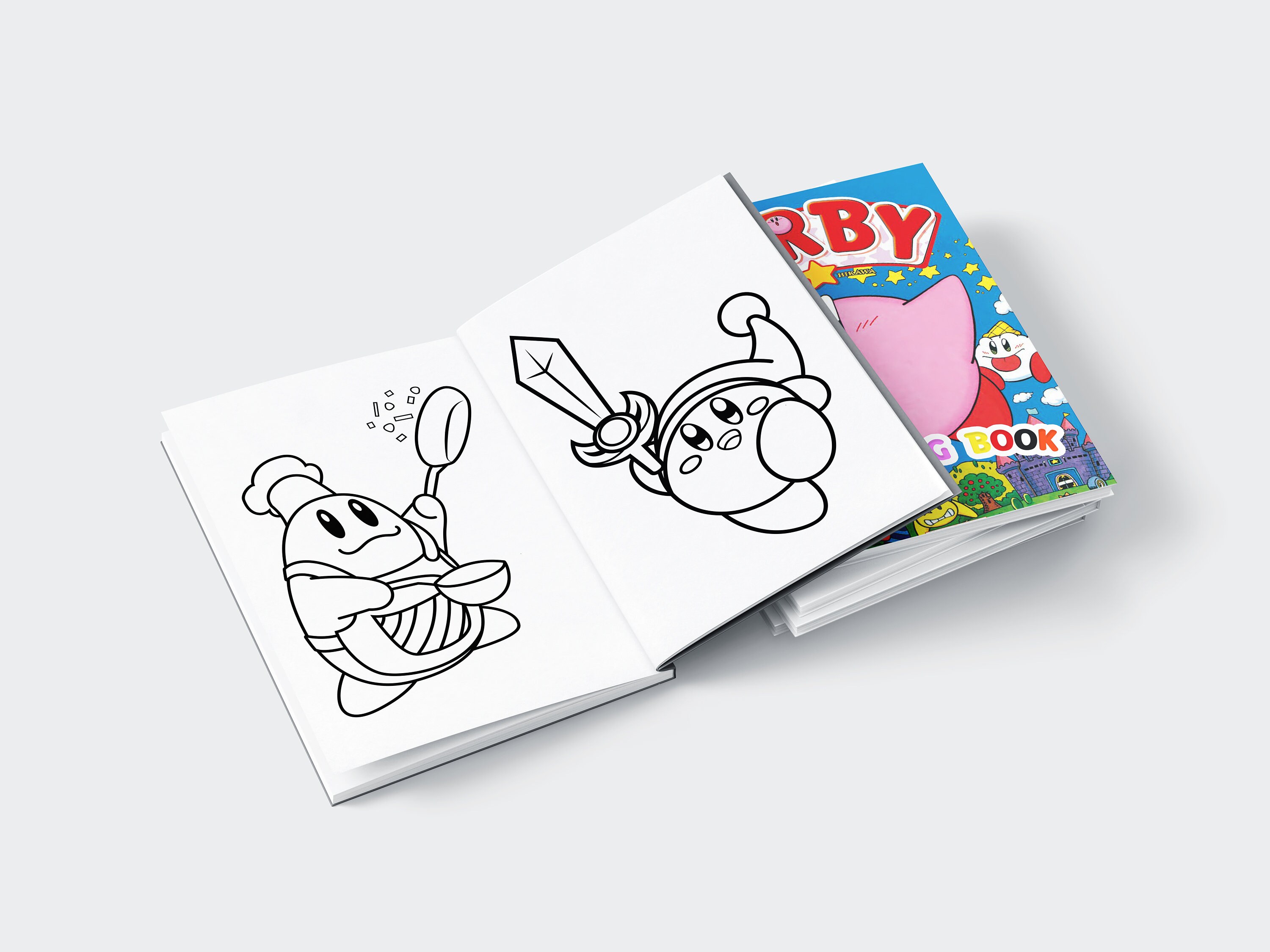Buy kirby coloring book pages coloring pages printable online in india