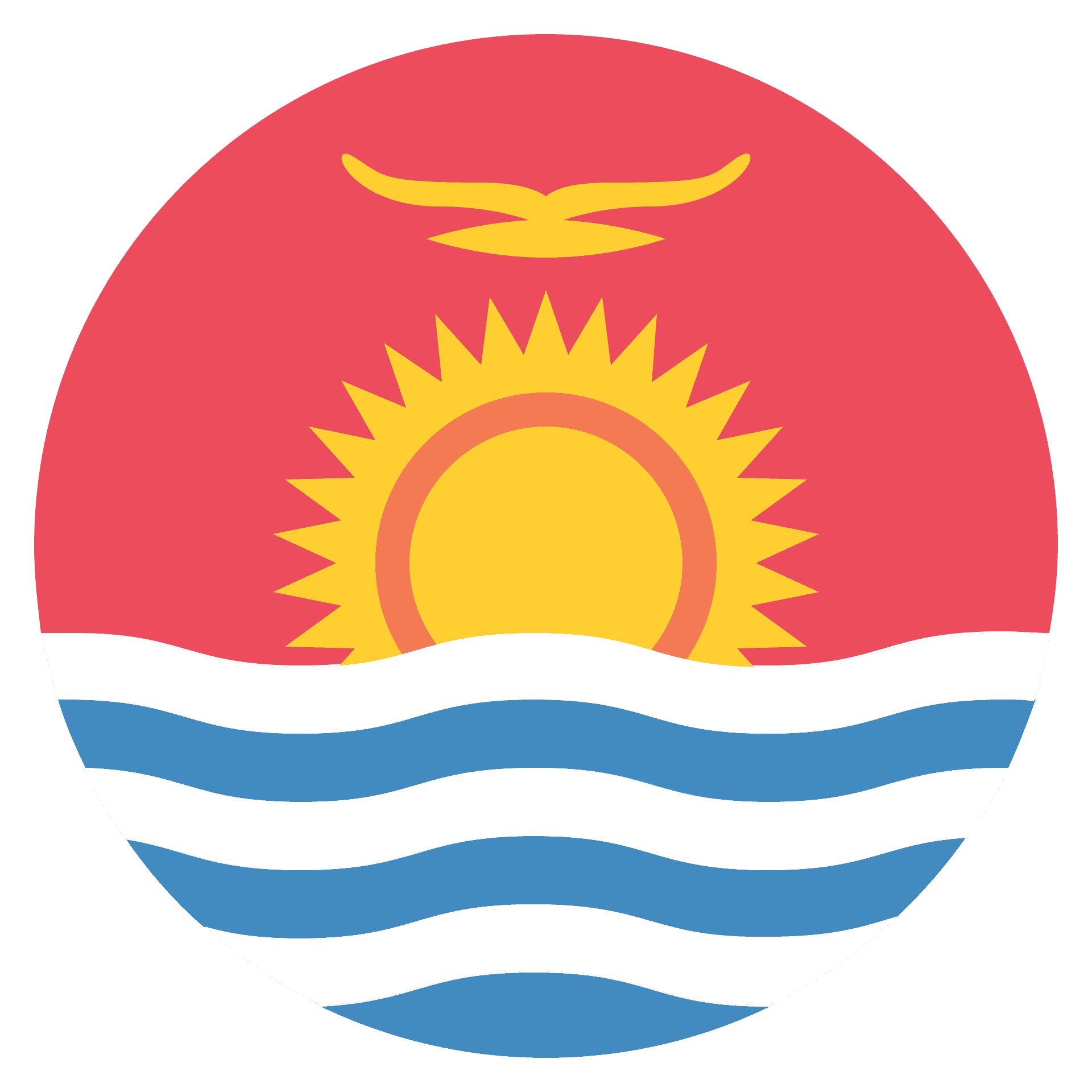 Kiribati flag emoji clipart free download transparent png