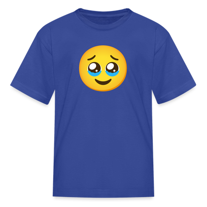 Ð face holding back tears noto color emoji kids t