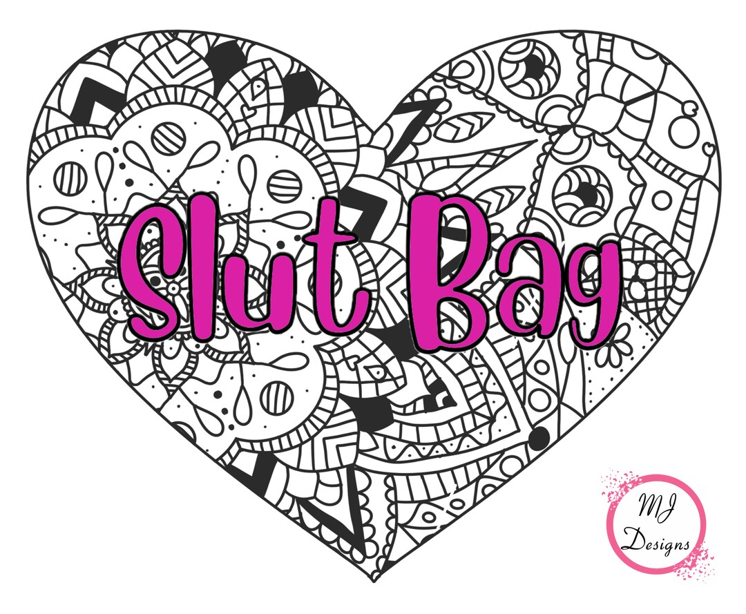 Adult swear word coloring pages pages adult coloring book with swear words instant download