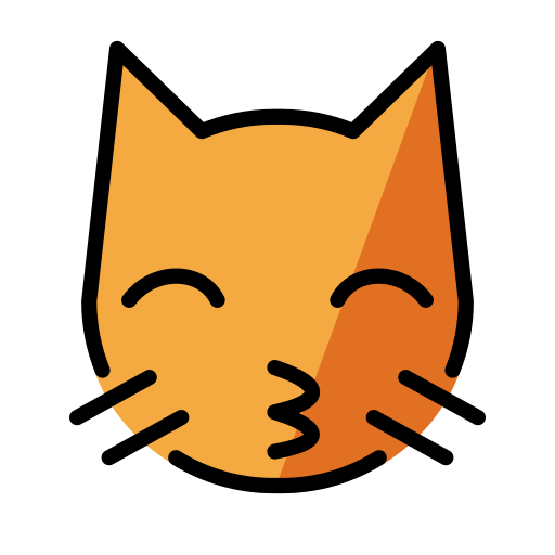 Ð kissing cat emoji