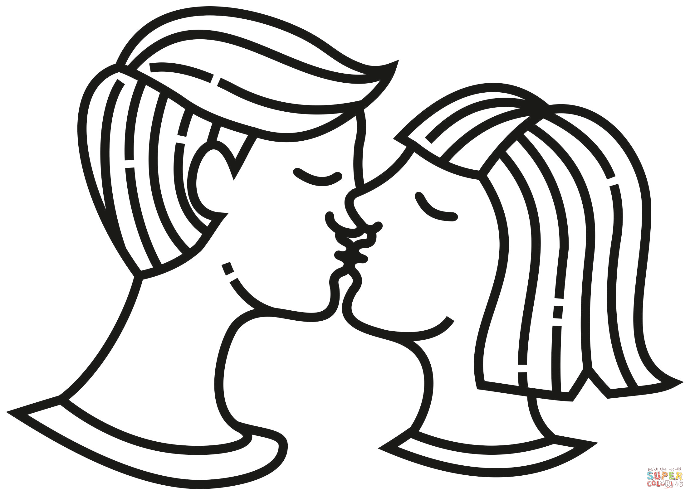 Kiss coloring page free printable coloring pages