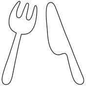 Kitchen knife coloring page free printable coloring pages