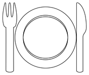 Kitchen knife coloring page free printable coloring pages