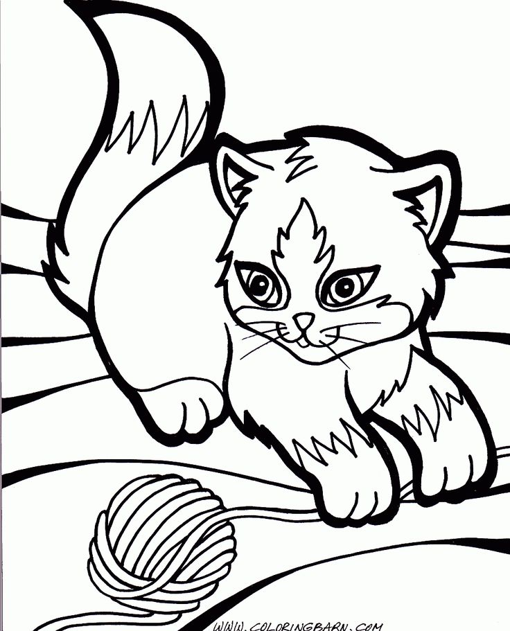 Cat and kitten coloring pages animal coloring pages puppy coloring pages cat coloring book