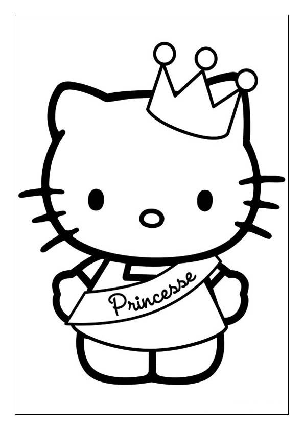 Hello kitty coloring pages free printable coloring sheets for kids