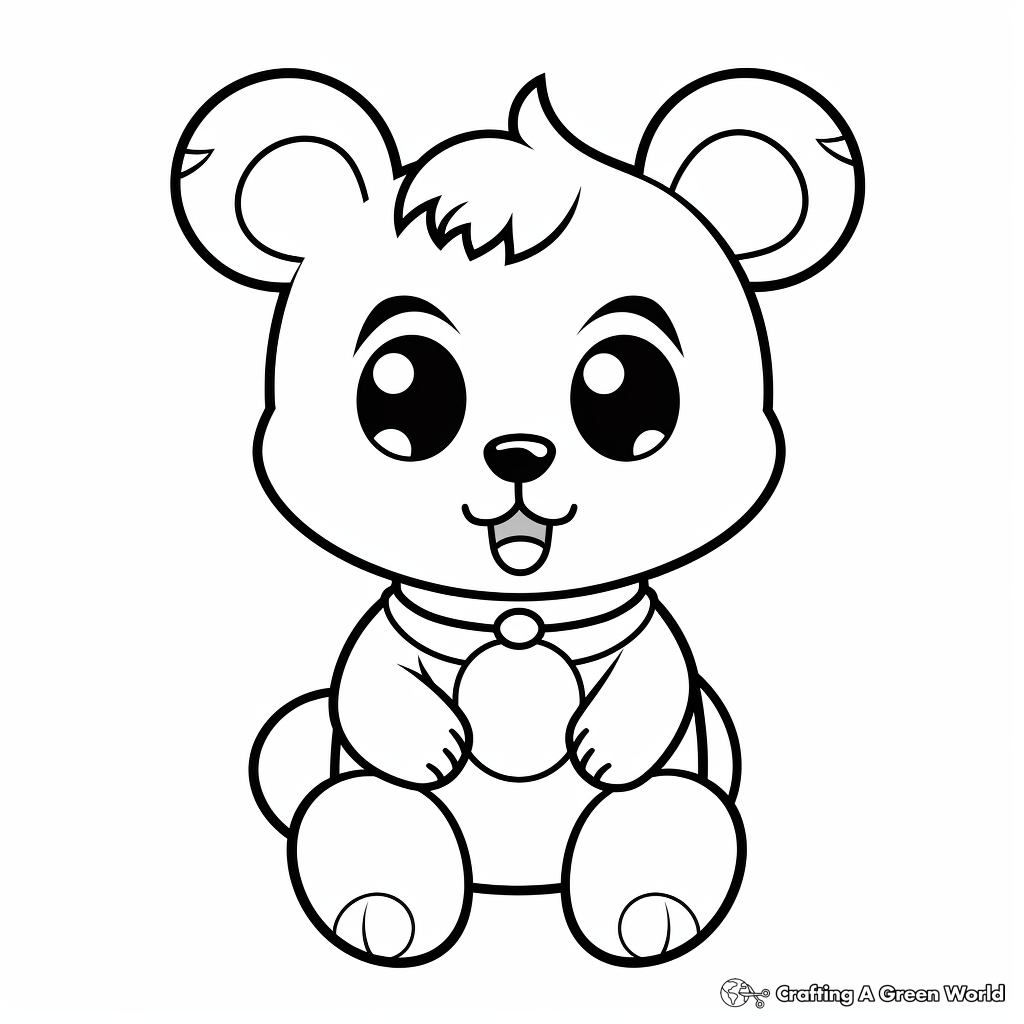 Cute pet coloring pages