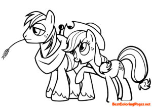 My little pony coloring pages