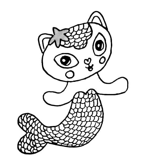 Gabbys dollhouse coloring pages